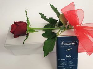 Gift Boxed single Red Rose