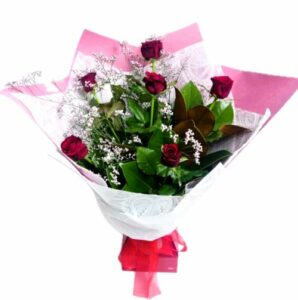 Half Dozen Red Roses