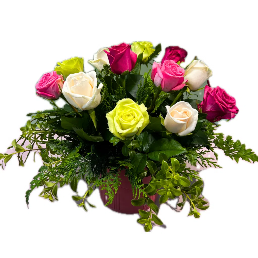 I Love You Rose Floral Arrangement