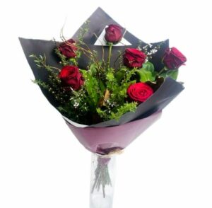 Half Dozen Red Roses