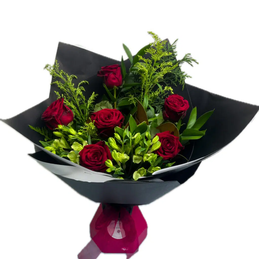 Half A Dozen Red Roses