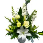 White Simplicity Floral Arrangement