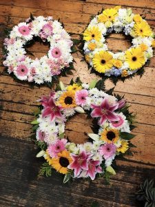 Three Pretty Wreaths