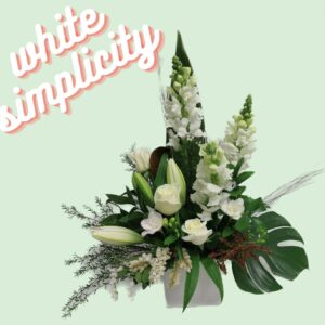 White Simplicity Arrangement