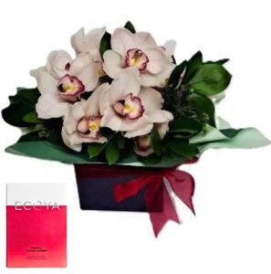 Orchids in a Gift Box
