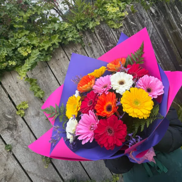 Gerbera bq Beautiful Gerbera Floral Bouquet - Image 1
