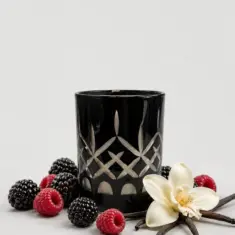 Surmanti Raspberry and Vanilla Coconut Wax Candle
