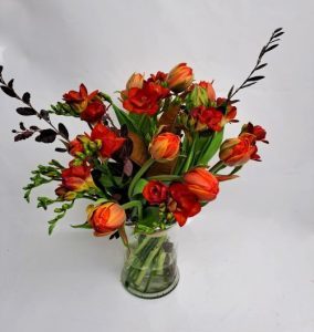 Spring-Delight-Tulips-and-Freesia