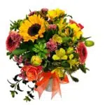 Bright Posy of Flowers