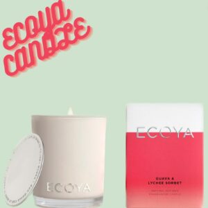 Ecoya Guava & Lychee Sorbet Mini Madison Candle