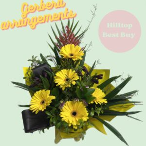 Bright Gerbera Arrangement