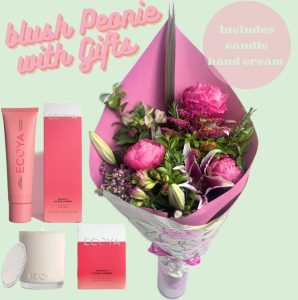 Peonies Blush Gift set
