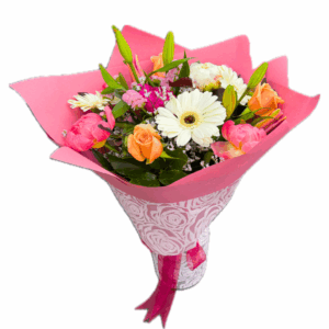 Peonie Pastel Floral Bouquet