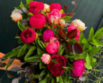 Peonies Floral Bouquet