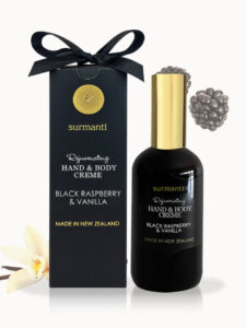 Surmanti Black Raspberry & Vanilla Hand & Body Cream