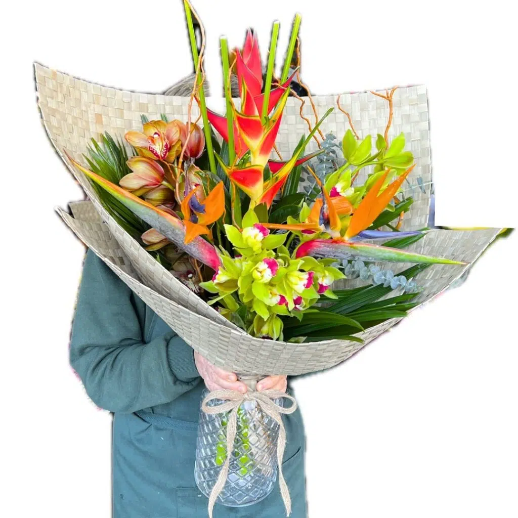 Tropical Flowers Kete Wrap.