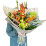Tropical Flowers Kete Wrap.