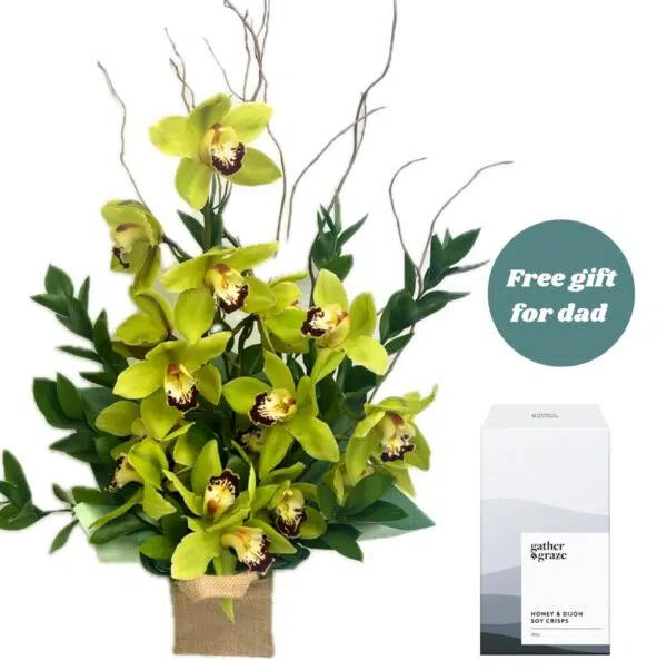 Orchids Kete Arrangement