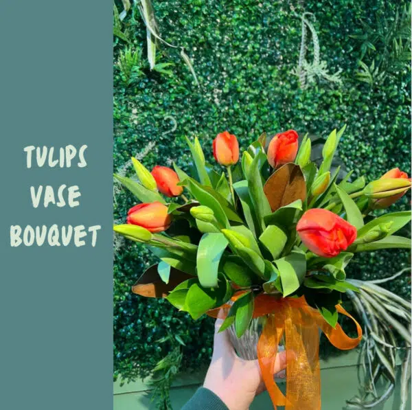 Tulips Vase Bouquets