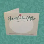 Florist Delivery Card