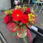 Christmas Posy Of Flowers - Image 2