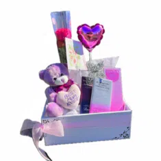 Mum Single Rose Giftset