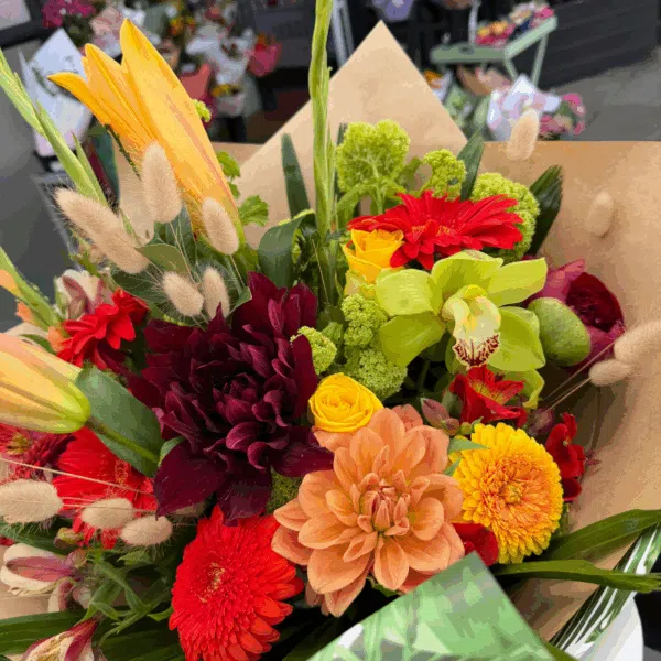 4 Bright Floral Bouquet - Image 1