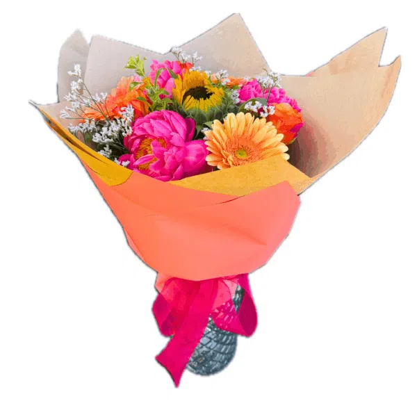 Summer Sorbet Floral Bouquet - Image 1