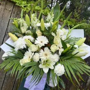 Large White Floral Bouquet