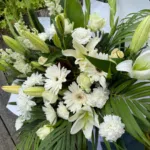 Large White Floral Bouquet - Image 2