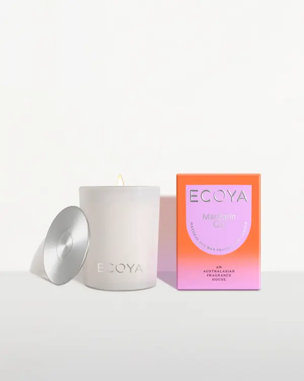 ECOYA_Mini_Madison25_2048x2560_mg Mandarin Gin Mini Madison Candle - Image 1