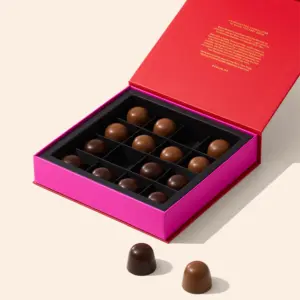 16 Enrobed Whole Roasted Hazelnut Praline