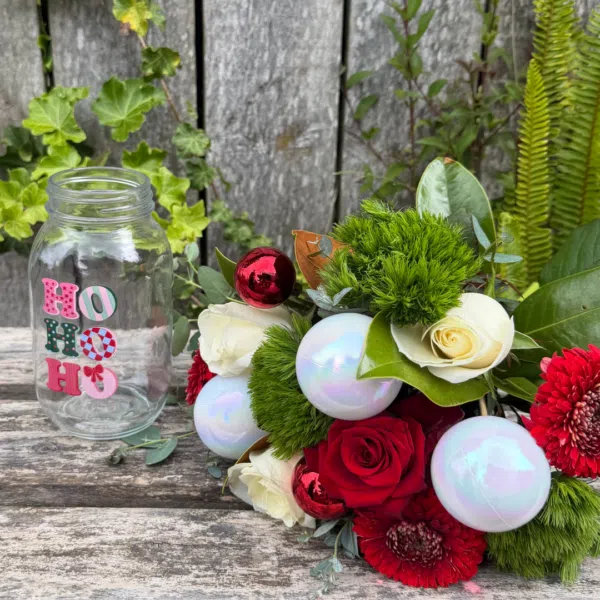 Christmas Petite Floral Bouquet - Image 2