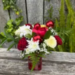 Christmas Posy Of Flowers
