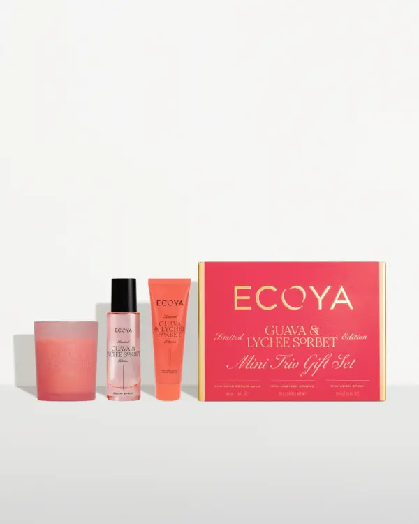 Guava & Lychee Sorbet Mini Trio Gift Set - Image 1